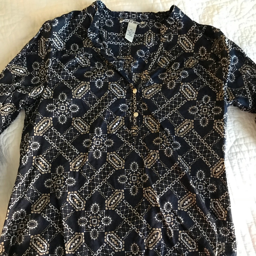 Lucky brand 3/4 length sleeve